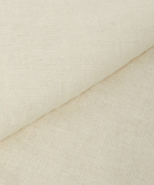 ASAUCE MELER（アソースメレ）の「＜ASAUCE MELER＞LI GAUZE ストール（ストール/ショール・レディース・ダークグレー/ライトブルー/オフホワイト・FREE）」の15枚目の写真