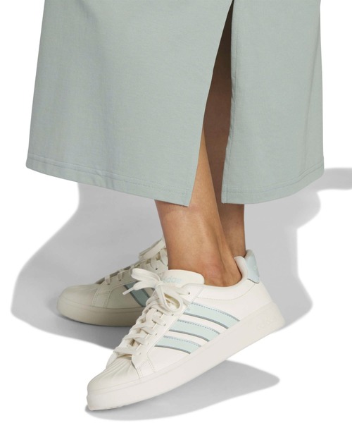 adidas(アディダス)の「adidas/アディダス W VERBIAGE TEE ドレス RH254(ワンピース・レディース・セージグリーン・L/M)」の5枚目の写真