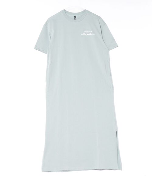 adidas(アディダス)の「adidas/アディダス W VERBIAGE TEE ドレス RH254(ワンピース・レディース・セージグリーン・L/M)」の6枚目の写真