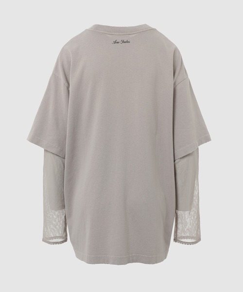 Acne Studios(アクネストゥディオズ)の「FN-WN-TSHI000872(Tシャツ/カットソー・レディース・ライトグレー・XS/S)」の2枚目の写真