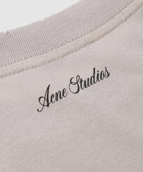 Acne Studios(アクネストゥディオズ)の「FN-WN-TSHI000872(Tシャツ/カットソー・レディース・ライトグレー・XS/S)」の5枚目の写真