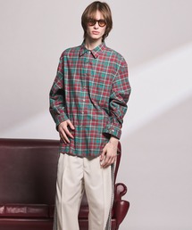 メゾンスペシャル MAISON SPECIAL ランダムチェックオーバーシャツ MAISON SPECIAL（メゾンスペシャル）の「Check Oversized Shirts