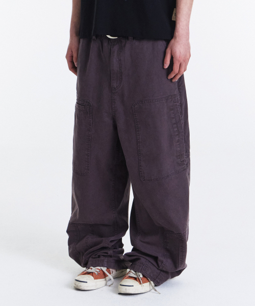 KICHUL(キチョル)の「Asym Vintage Cargo Pants (Washed Purple)(その他パンツ・レディース・その他・SMALL/MEDIUM/LARGE)」の5枚目の写真
