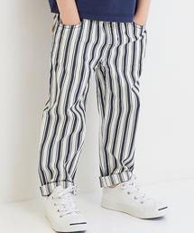 green label relaxing | ストライプ テーパードパンツ フルレングス(その他パンツ)