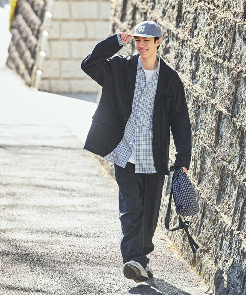 NAUTICA(ノーティカ)の「NAUTICA/ノーティカ リネン混 ツータックイージーパンツ(その他パンツ・メンズ・ブラック/ネイビー・X-LARGE/LARGE/MEDIUM)」の3枚目の写真