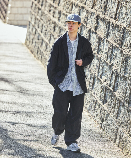 NAUTICA(ノーティカ)の「NAUTICA/ノーティカ リネン混 ツータックイージーパンツ(その他パンツ・メンズ・ブラック/ネイビー・X-LARGE/LARGE/MEDIUM)」の5枚目の写真