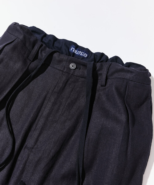 NAUTICA(ノーティカ)の「NAUTICA/ノーティカ リネン混 ツータックイージーパンツ(その他パンツ・メンズ・ブラック/ネイビー・X-LARGE/LARGE/MEDIUM)」の11枚目の写真