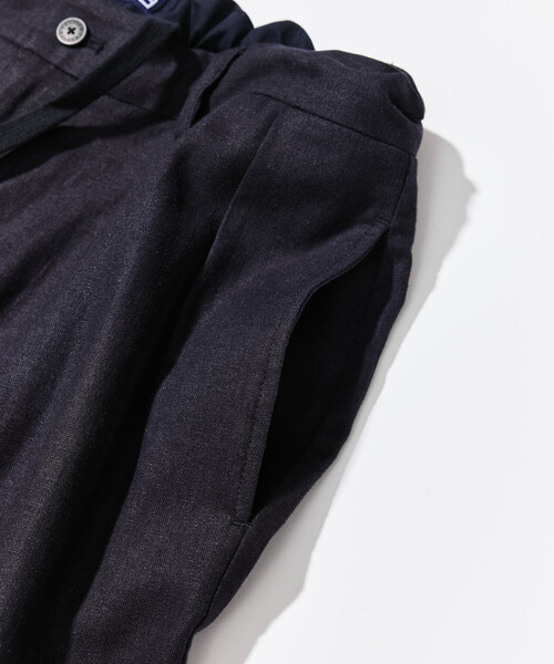 NAUTICA(ノーティカ)の「NAUTICA/ノーティカ リネン混 ツータックイージーパンツ(その他パンツ・メンズ・ブラック/ネイビー・X-LARGE/LARGE/MEDIUM)」の14枚目の写真