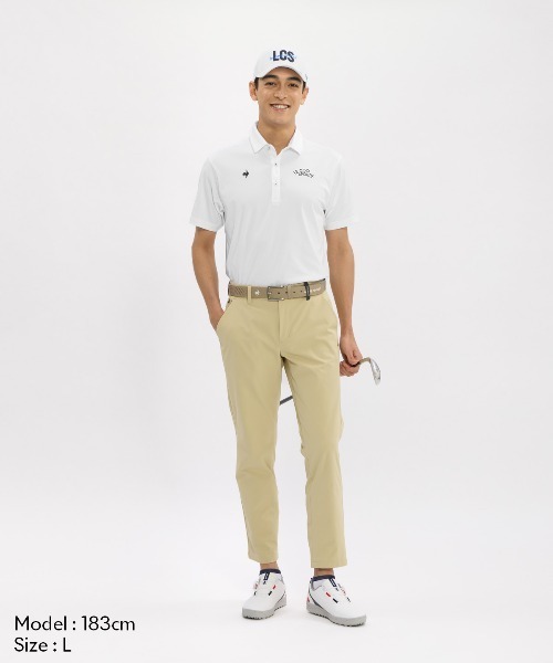 le coq sportif GOLF(ルコックスポルティフゴルフ)の「防汚2WAYストレッチテーパードパンツ(その他パンツ・メンズ・ベージュ/ネイビー/ブラック・79/82/85/88/92/76/96)」の10枚目の写真