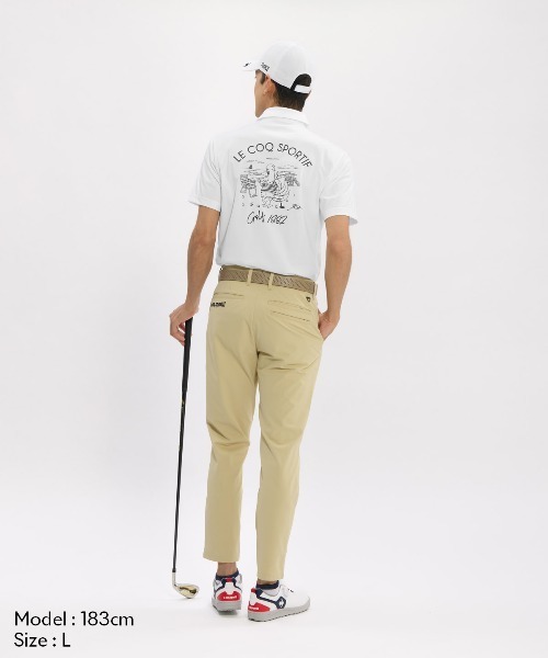 le coq sportif GOLF(ルコックスポルティフゴルフ)の「防汚2WAYストレッチテーパードパンツ(その他パンツ・メンズ・ベージュ/ネイビー/ブラック・79/82/85/88/92/76/96)」の11枚目の写真