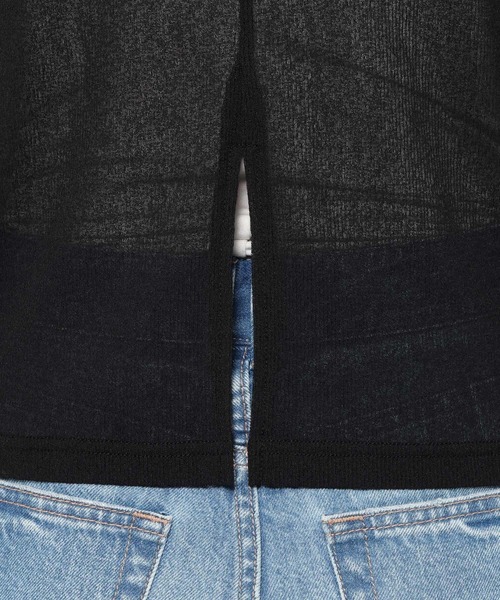 LOWRYS FARM（ローリーズファーム）の「ＵＳＥＦＵＬヘンリープルオーバーＬＳ 638390（Tシャツ/カットソー・レディース・ブラック/ホワイト/ブルー/チャコールグレー/ピンク・SHORT/LONG）」の16枚目の写真