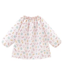 combimini（コンビミニ）の「はっ水長袖スモック（サーカス・くじら・フルーツ）（その他トップス）」