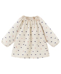 combimini（コンビミニ）の「はっ水長袖スモック（サーカス・くじら・フルーツ）（その他トップス）」