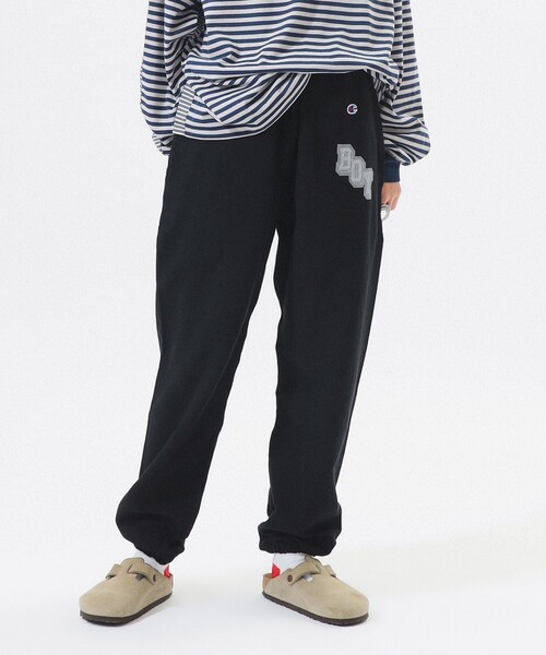 Champion（チャンピオン）の「【別注】Champion / リバースウィーブ(R) パンツ（スウェットパンツ・レディース・グレー/ホワイト系その他/ブラック・SMALL/X-SMALL）」の20枚目の写真