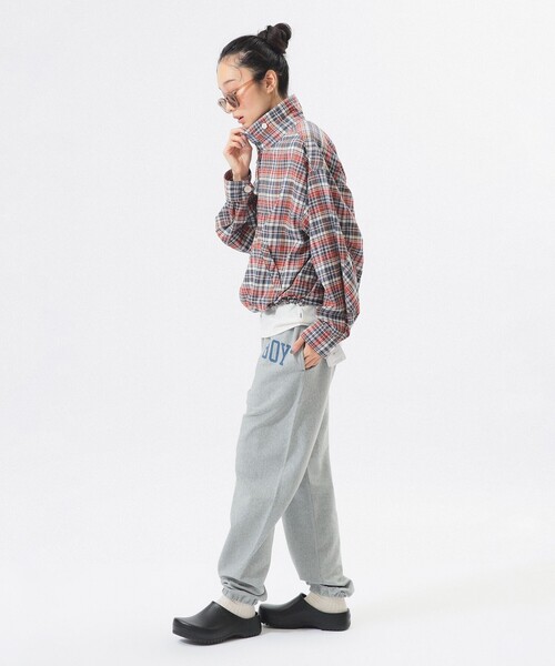 Champion（チャンピオン）の「【別注】Champion / リバースウィーブ(R) パンツ（スウェットパンツ・レディース・グレー/ホワイト系その他/ブラック・SMALL/X-SMALL）」の22枚目の写真