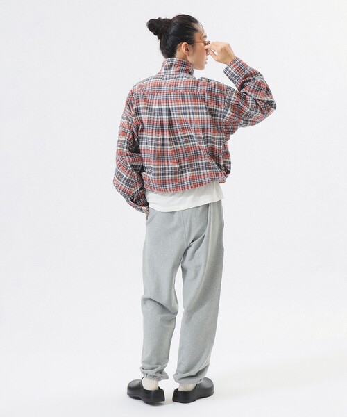 Champion（チャンピオン）の「【別注】Champion / リバースウィーブ(R) パンツ（スウェットパンツ・レディース・グレー/ホワイト系その他/ブラック・SMALL/X-SMALL）」の17枚目の写真