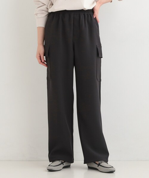 SHOO・LA・RUE（シューラルー）の「【洗濯機可/S-LL/2WAY】こなれたカジュアルスタイルに イージーカーゴパンツ（その他パンツ・レディース・ブラウン系/ブラック・04/03/02/01）」の3枚目の写真