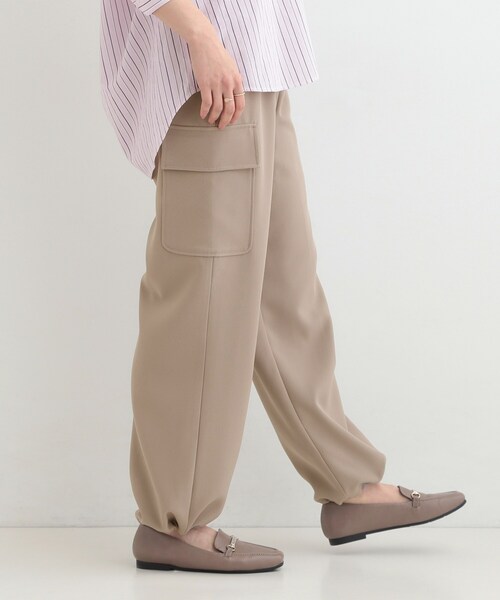 SHOO・LA・RUE（シューラルー）の「【洗濯機可/S-LL/2WAY】こなれたカジュアルスタイルに イージーカーゴパンツ（その他パンツ・レディース・ブラウン系/ブラック・04/03/02/01）」の13枚目の写真