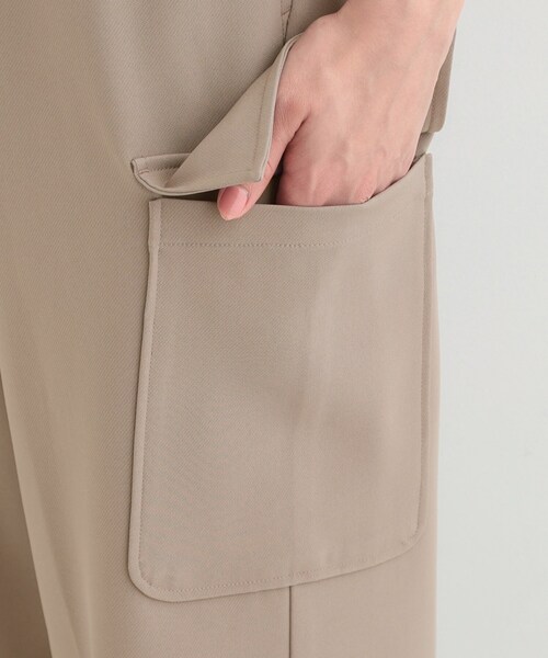 SHOO・LA・RUE（シューラルー）の「【洗濯機可/S-LL/2WAY】こなれたカジュアルスタイルに イージーカーゴパンツ（その他パンツ・レディース・ブラウン系/ブラック・04/03/02/01）」の22枚目の写真