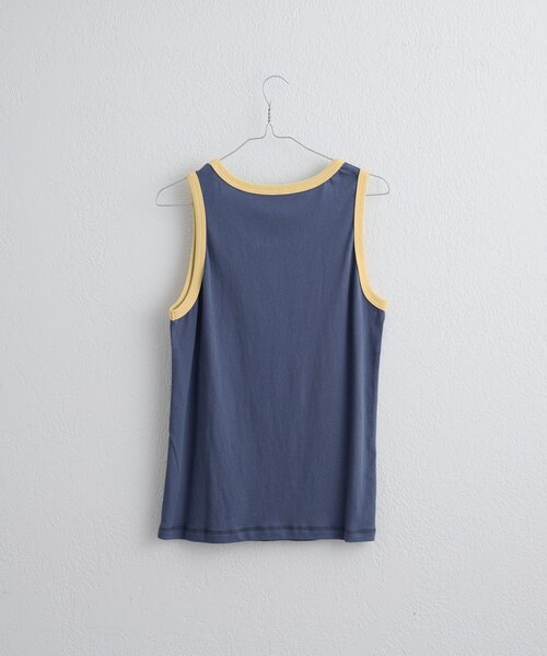 WHIMSIC（ウィムジック）の「【WHIMSIC/2サイズ展開】リンガータンクトップ（タンクトップ・レディース・ブルー/グレー/オフホワイト/ネイビー・2/1）」の11枚目の写真
