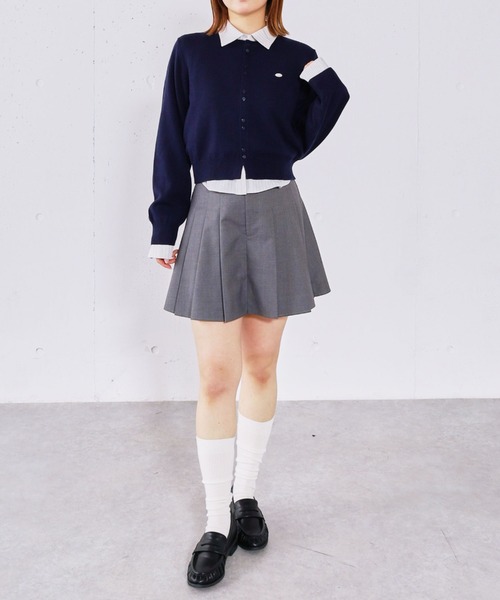 archives(アルシーヴ)の「ベルト付きプリーツミニSK(スカート・レディース・ブラック/グレー/ベージュ・MEDIUM)」の14枚目の写真