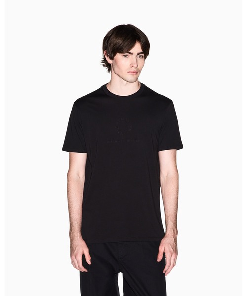 ARMANI EXCHANGE(アルマーニエクスチェンジ)の「【A|X アルマーニ エクスチェンジ】エンボスサークルロゴ 半袖クルーネックTシャツ/REGULAR(Tシャツ/カットソー・メンズ・ブラック/オフホワイト・SMALL/XX-LARGE/X-SMALL/MEDIUM/X-LARGE/LARGE)」の10枚目の写真