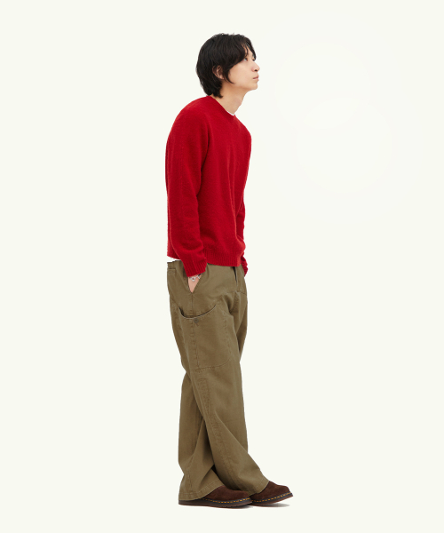 INTEMPOMOOD(インテンポムード)の「バンプウォッシュドカーゴパンツ_デザート(その他パンツ・レディース・ブラウン・MEDIUM/LARGE/X-LARGE)」の5枚目の写真