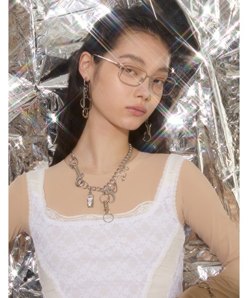 Soierie(ソワリー)の「オール イン キーリング イヤリング / All in keyring earring(イヤリング・レディース・シルバー系・FREE)」の4枚目の写真