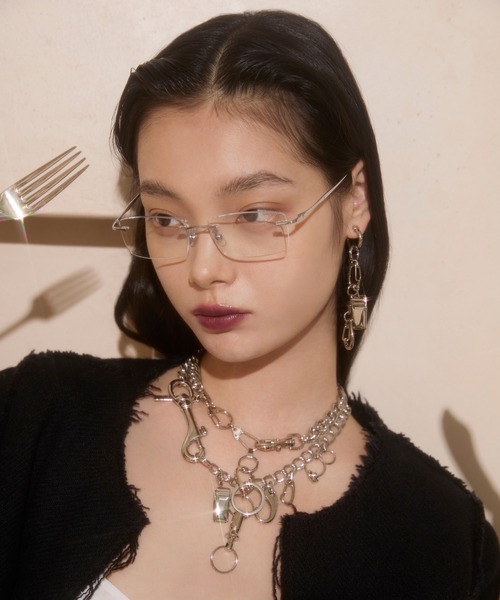 Soierie(ソワリー)の「オール イン キーリング イヤリング / All in keyring earring(イヤリング・レディース・シルバー系・FREE)」の7枚目の写真