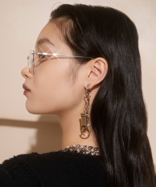 Soierie(ソワリー)の「オール イン キーリング イヤリング / All in keyring earring(イヤリング・レディース・シルバー系・FREE)」の6枚目の写真