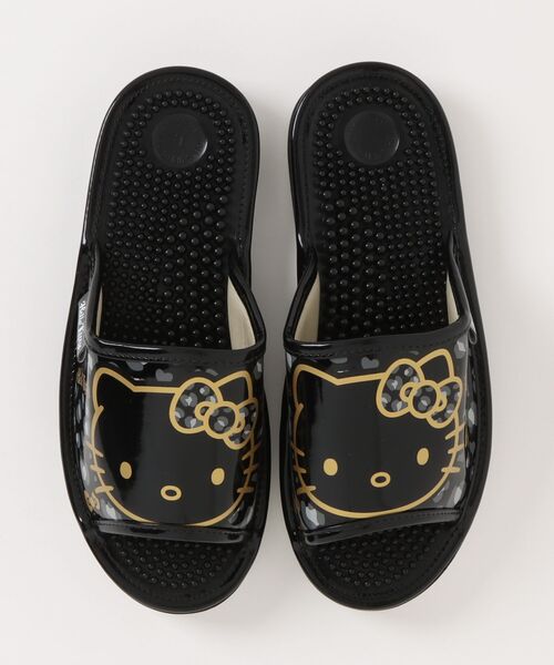 VIBGYOR(ヴィブジョー)の「【Sanrio】KTヒョウ柄 メンズ健康サンダル SA5016(MA)(サンダル・レディース・シルバー/ゴールド/ブラック・M/LL/L)」の6枚目の写真
