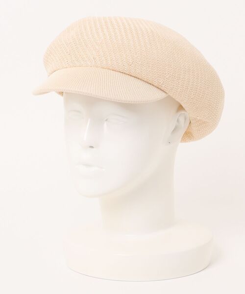 polcadot（ポルカドット）の「麦わらライクキャスケット（キャスケット・レディース・ベージュ/アイボリー/ブラック・FREE）」の5枚目の写真