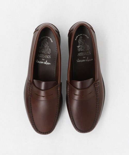 ARTESANOS（アルテサノス）の「＜ARTESANOS × Steven Alan＞ LEATHER LOAFER/ローファー（ローファー・メンズ・ブラック/ダークブラウン・42/41/40/43）」の11枚目の写真