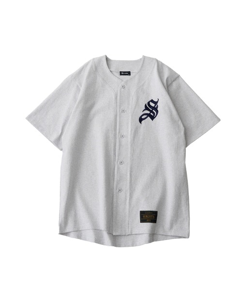 Subciety(サブサエティ)の「Jersey baseball shirt(シャツ/ブラウス・メンズ・ホワイト/アッシュ/ブラック・MEDIUM/X-LARGE/LARGE)」の6枚目の写真