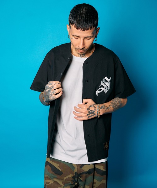 Subciety(サブサエティ)の「Jersey baseball shirt(シャツ/ブラウス・メンズ・ホワイト/アッシュ/ブラック・MEDIUM/X-LARGE/LARGE)」の11枚目の写真