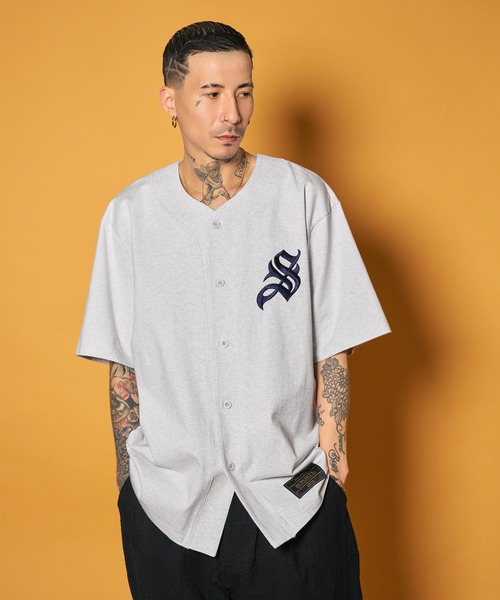 Subciety(サブサエティ)の「Jersey baseball shirt(シャツ/ブラウス・メンズ・ホワイト/アッシュ/ブラック・MEDIUM/X-LARGE/LARGE)」の14枚目の写真