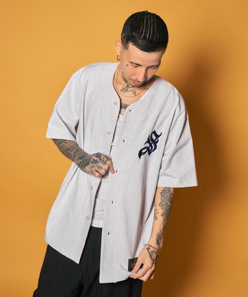 Subciety(サブサエティ)の「Jersey baseball shirt(シャツ/ブラウス・メンズ・ホワイト/アッシュ/ブラック・MEDIUM/X-LARGE/LARGE)」の13枚目の写真