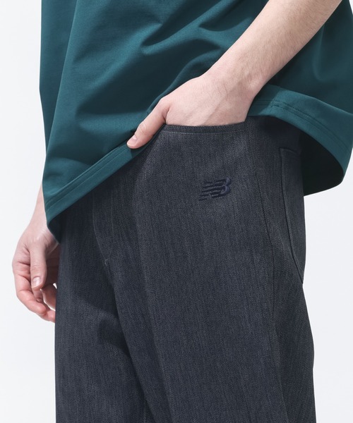 NEW BALANCE(ニューバランス)の「ニューバランス New Balance デニムスタイルジョガーパンツ(デニムパンツ・メンズ・ネイビー/サックスブルー・S/L/LL)」の5枚目の写真