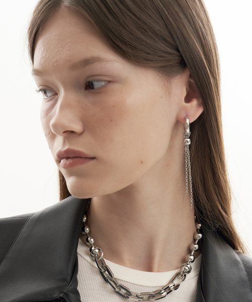 SENTIMENTS（センチモン）の「NO.263 [SILVER] EARRING（ピアス（両耳用）・レディース・シルバー・FREE）」の2枚目の写真