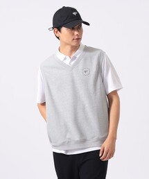 BEAMS GOLF（ビームスゴルフ）の「〈MEN〉ORANGE LABEL / スターロゴ 裏毛ベスト（吸水速乾・UVカット）（ベスト）」
