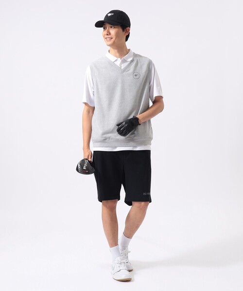 BEAMS GOLF(ビームスゴルフ)の「〈MEN〉ORANGE LABEL / スターロゴ 裏毛ベスト(吸水速乾・UVカット)(ベスト・メンズ・グレー/ネイビー/レッド・XL/L/M/S)」の10枚目の写真