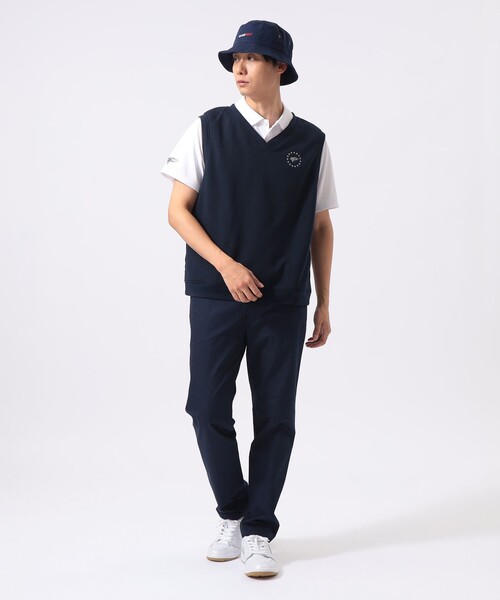 BEAMS GOLF（ビームスゴルフ）の「〈MEN〉ORANGE LABEL / スターロゴ 裏毛ベスト（吸水速乾・UVカット）（ベスト・メンズ・グレー/ネイビー/レッド・XL/L/M/S）」の12枚目の写真