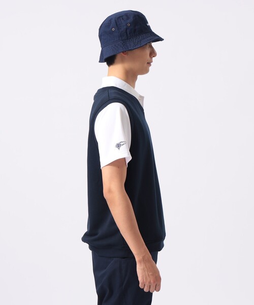 BEAMS GOLF（ビームスゴルフ）の「〈MEN〉ORANGE LABEL / スターロゴ 裏毛ベスト（吸水速乾・UVカット）（ベスト・メンズ・グレー/ネイビー/レッド・XL/L/M/S）」の17枚目の写真