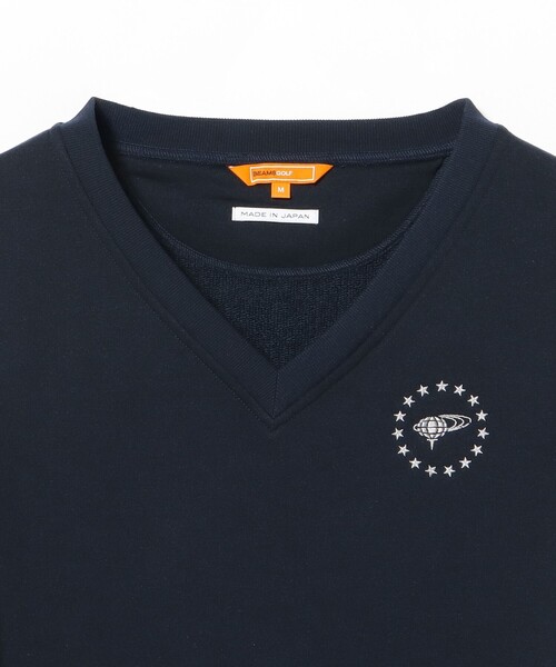 BEAMS GOLF（ビームスゴルフ）の「〈MEN〉ORANGE LABEL / スターロゴ 裏毛ベスト（吸水速乾・UVカット）（ベスト・メンズ・グレー/ネイビー/レッド・XL/L/M/S）」の5枚目の写真