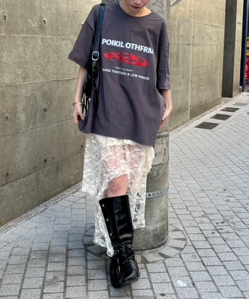 link lot(リンクロット)の「ピグメントヴィンテージライク ロゴTシャツ(Tシャツ/カットソー・メンズ・ブラック/グレー/ホワイト・M/L)」の20枚目の写真