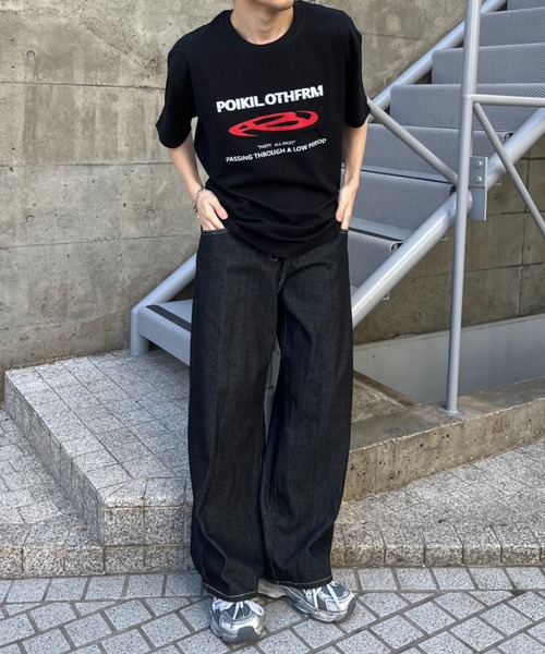 link lot(リンクロット)の「ピグメントヴィンテージライク ロゴTシャツ(Tシャツ/カットソー・メンズ・ブラック/グレー/ホワイト・M/L)」の21枚目の写真
