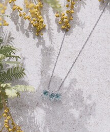 HARIO Lampwork Factory（ハリオランプワークファクトリー）の「【HARIO Lampwork Factory】ネックレス ひとふさのミモザ（ネックレス）」