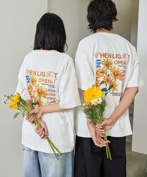 PBLIM（ページボーイリム）の「《UNISEX》マーガレットT バックプリント   刺繍（Tシャツ/カットソー）」