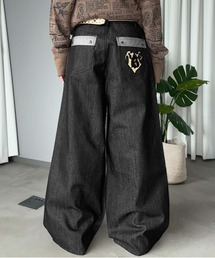 sedacle（セダクル）の「フロントタックリジットデニム２（デニムパンツ）」