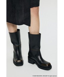 MOUSSY | INSILENCE SQUARE TOE ブーツ(ブーツ)
